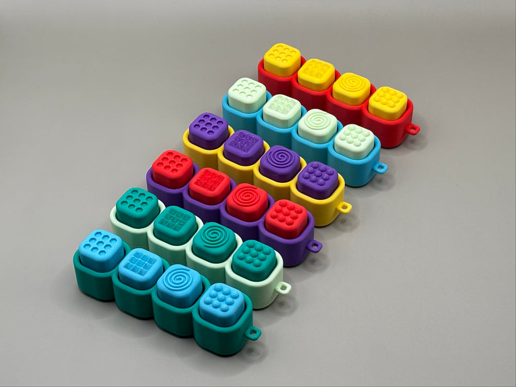 Teclado con texturas