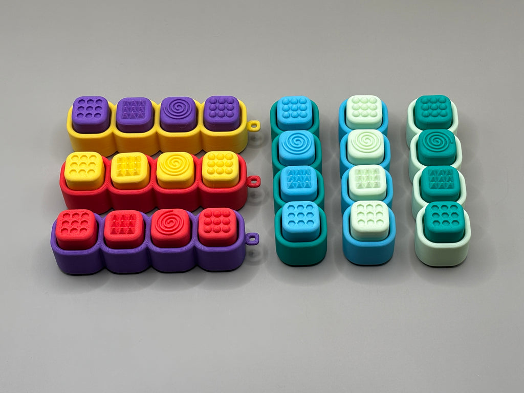 Teclado con texturas