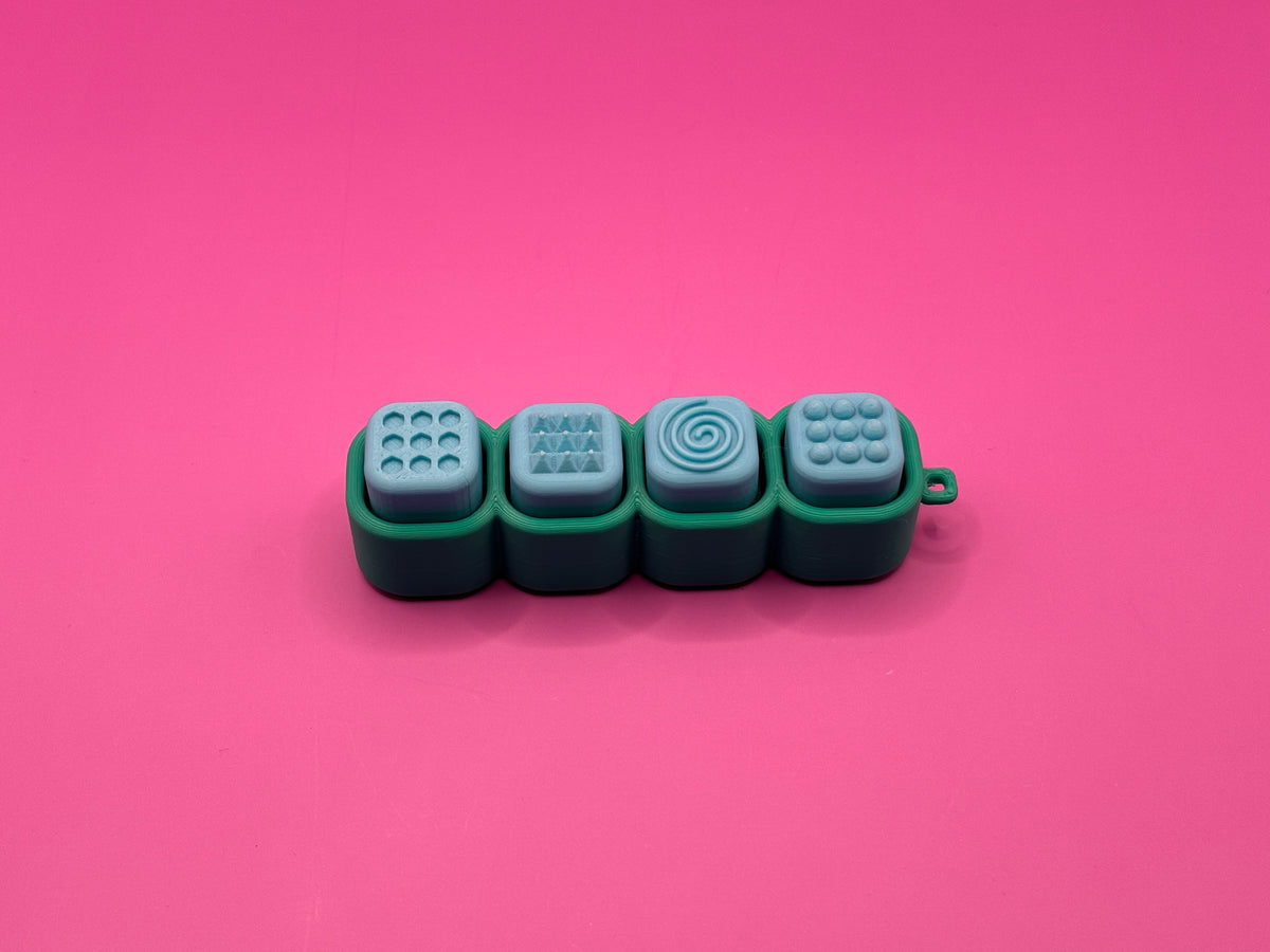 Teclado con texturas