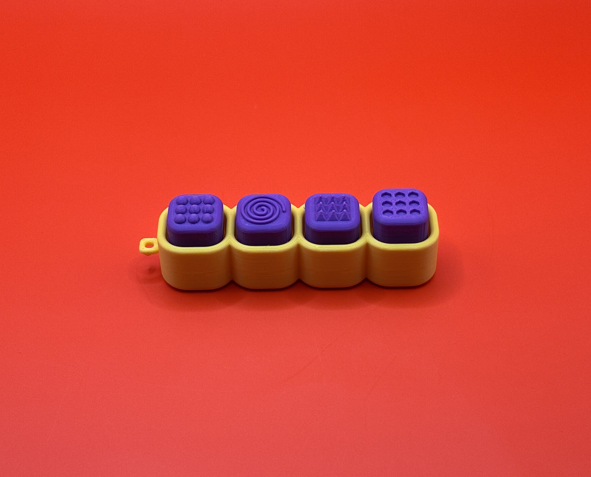 Teclado con texturas